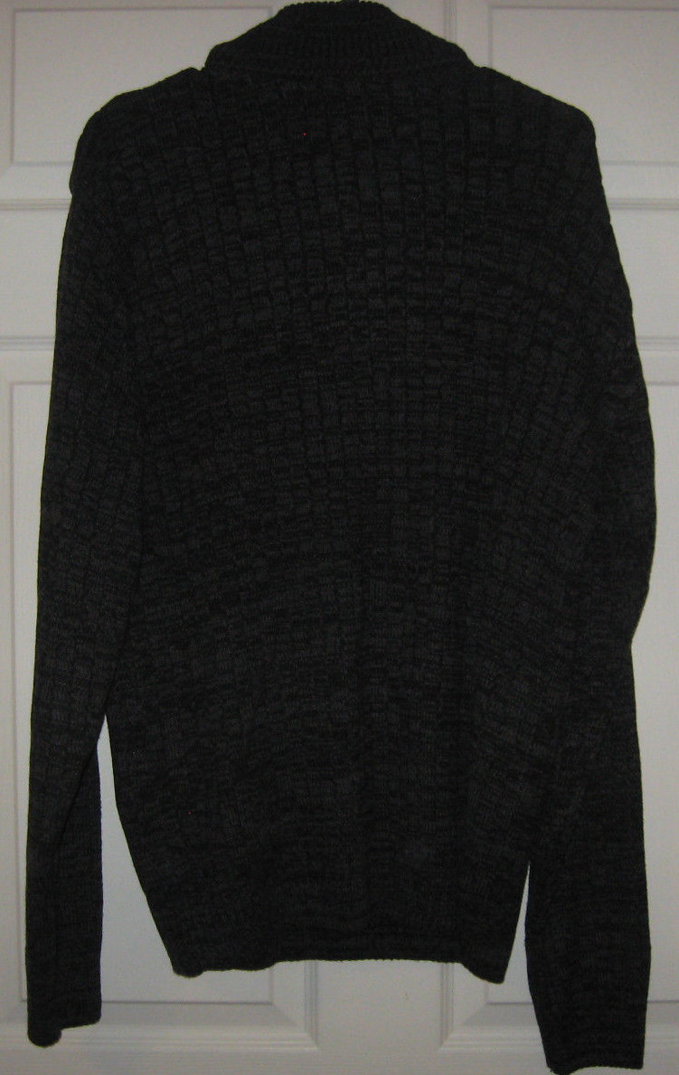 MEN'S SWEATER - RETROFIT - COLOR - BLACK/GREY - SIZE - XL gallery