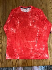 SPYDER RASH GUARD MEN’S SURF SAND SUN 30+ LONG SLEEVE SUN SHIRT LARGE