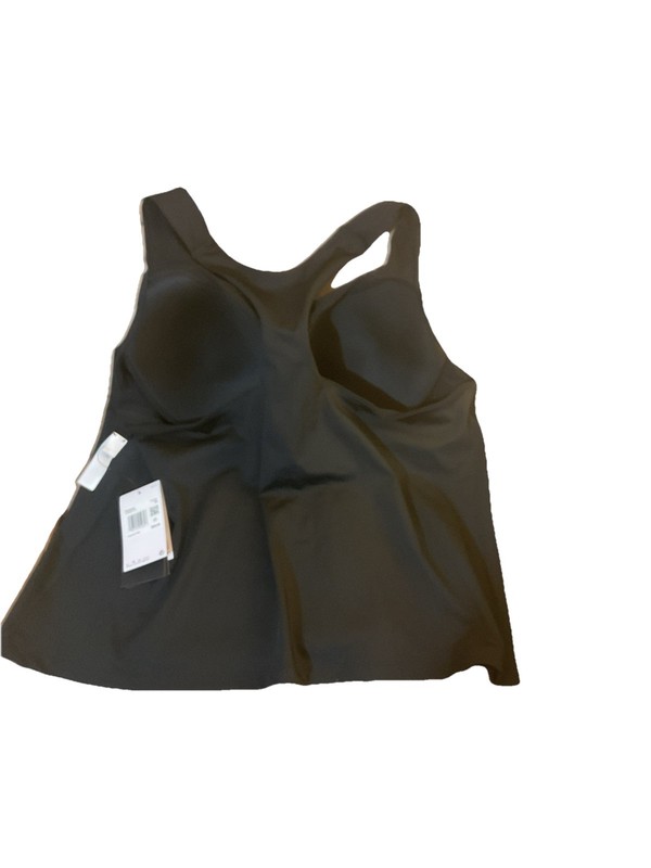 Nike Dri-Fit Black Active Medium-Support Padded Sports Bra Tank Top - 2XL $58 gallery
