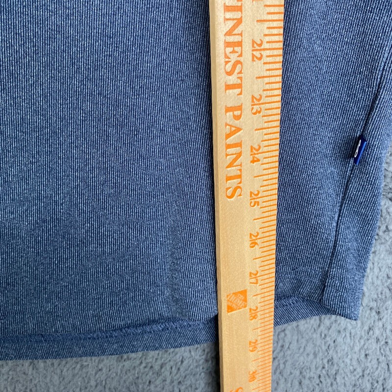 Swannies 1/4 Zip Pullover Mens 2XL Blue Performance Golf Logo Preppy Stretch gallery