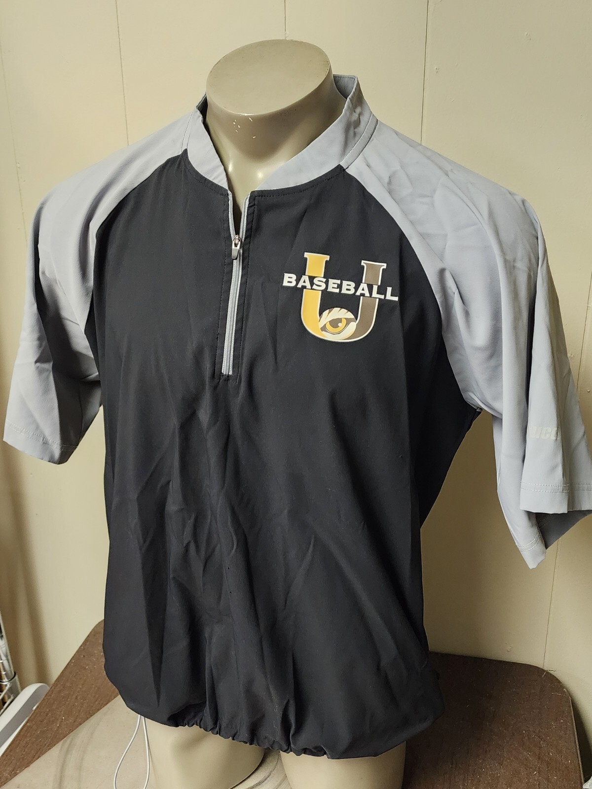 Marucci Team University Missouri Jersey Logo 1/4 Zip Batting Mizzou Tigers Eye gallery