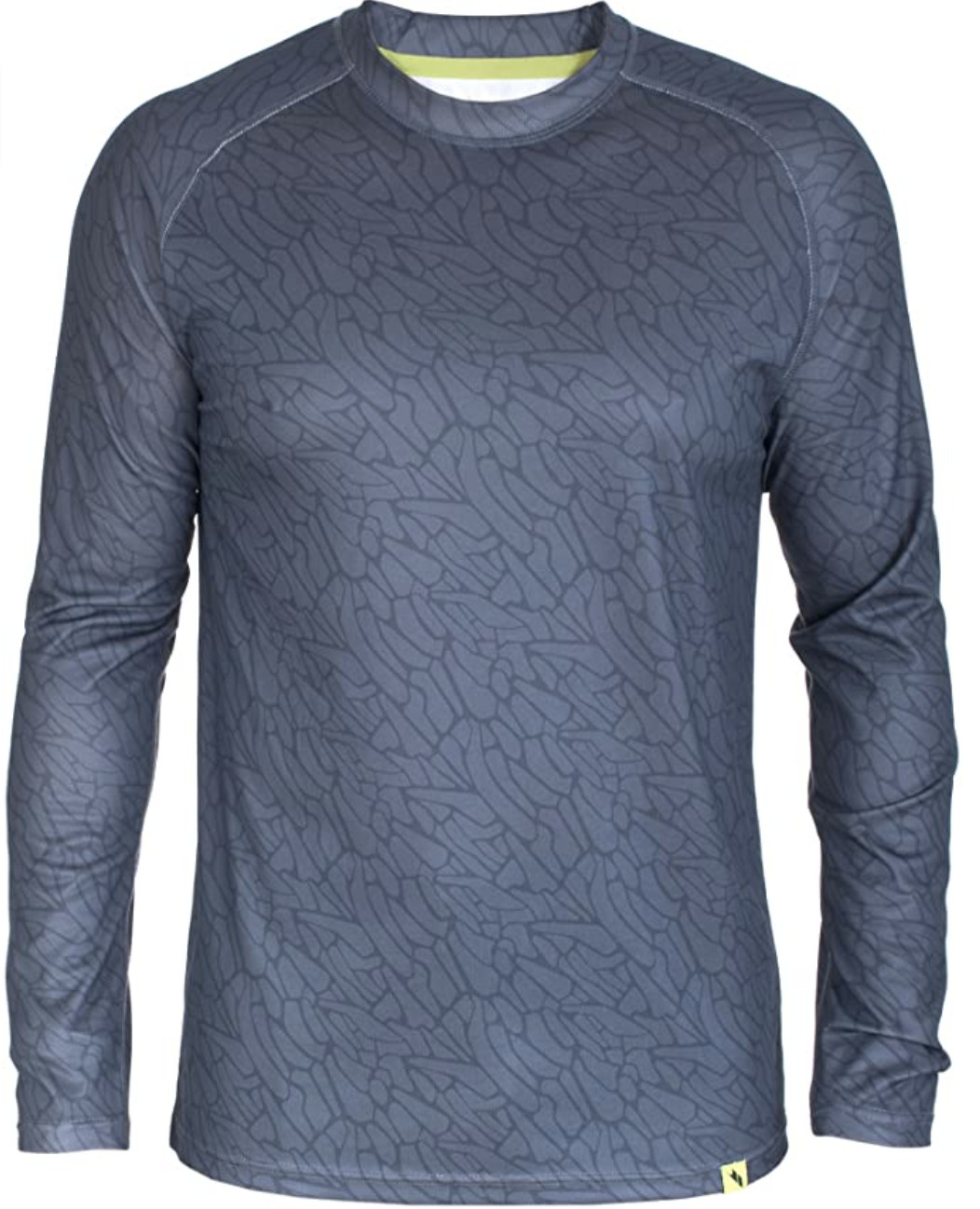 Mens Trespass Karmic Long Sleeve Baselayer Top TP75 Flint Print. TT6 gallery