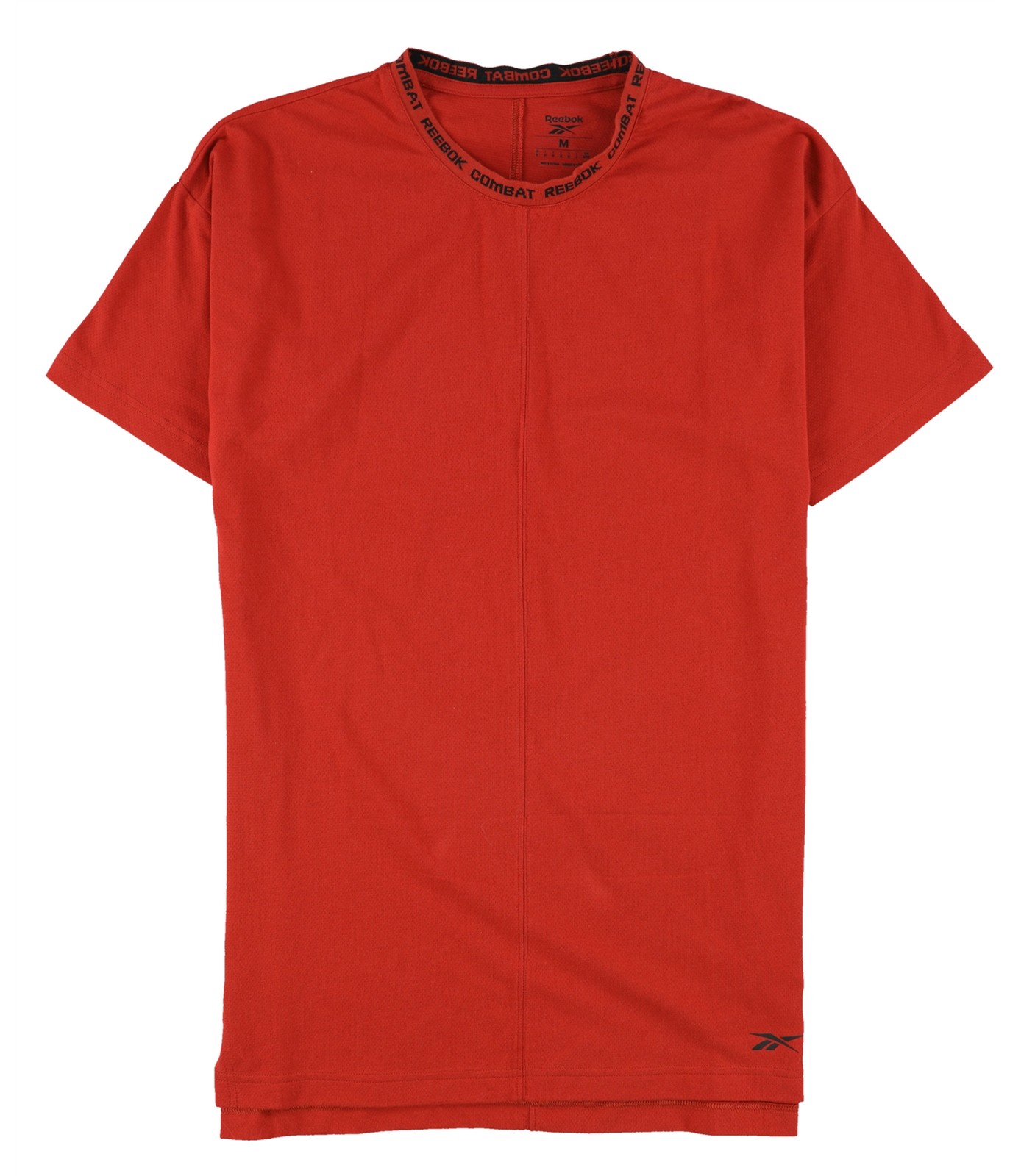 Reebok Mens Perforated Basic T-Shirt, Red, Medium gallery