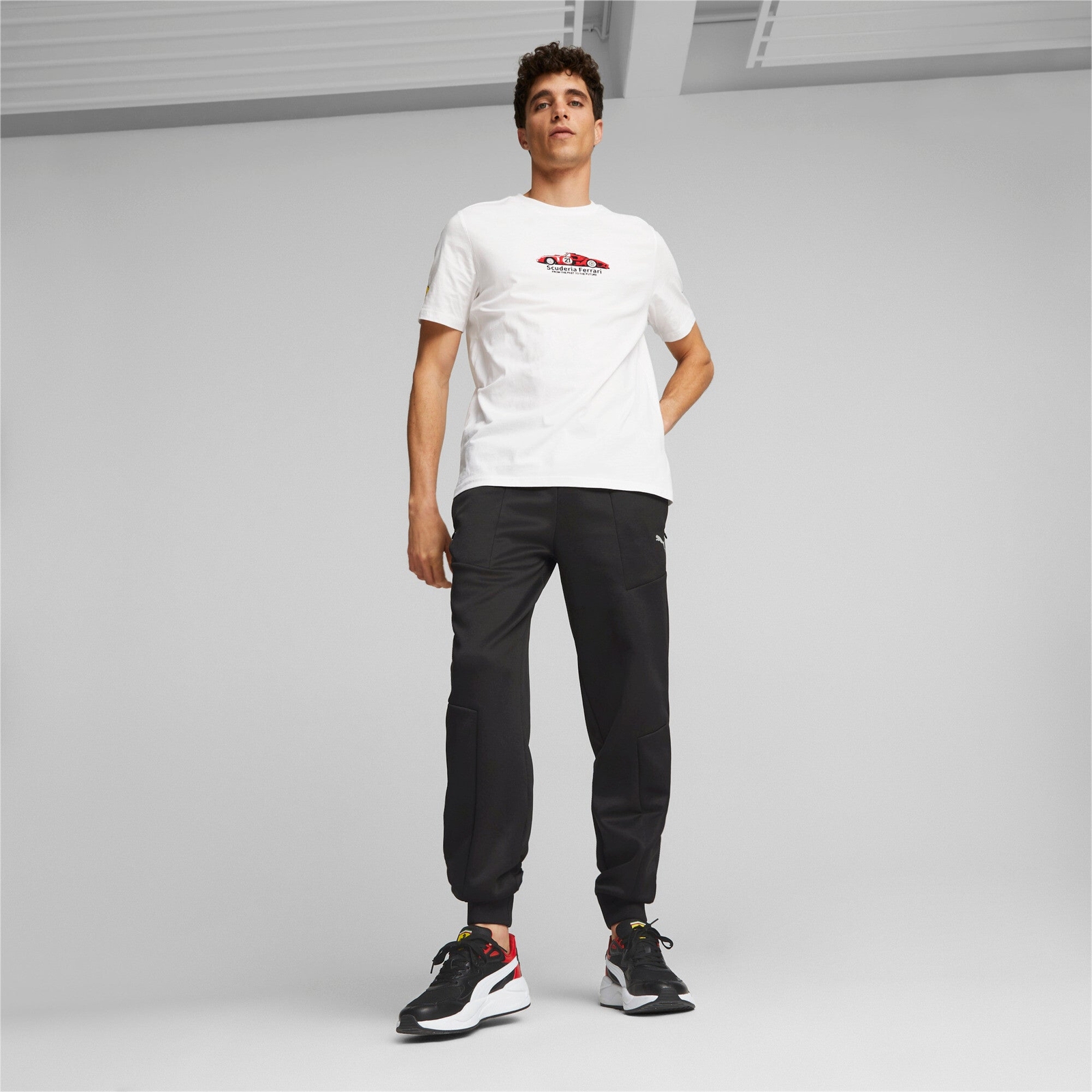 [620947-03] Mens PUMA FERRARI RACE GRAPHIC TEE 1 gallery