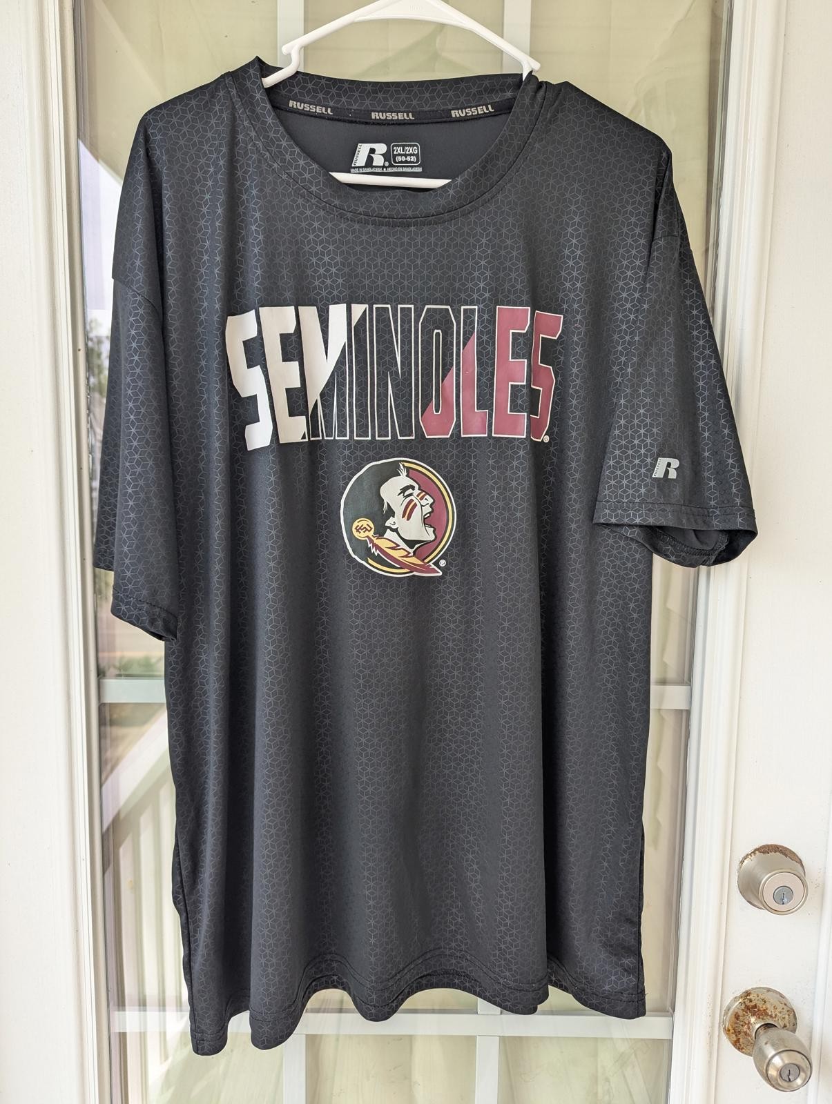 Russell Athletic Florida State Seminoles Black NCAA College Football 2XL Tee gallery