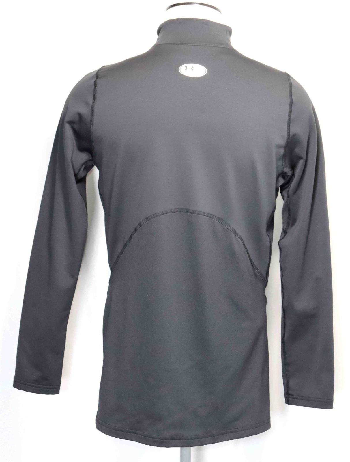 Under Armour ColdGear Black Fitted Mock Neck L/S Shirt 1366066 Mens Size Large gallery