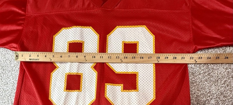 Starter Andre Rison Kansas City Chiefs Jersey 1990s Vintage #89 NFL 48 Large L gallery