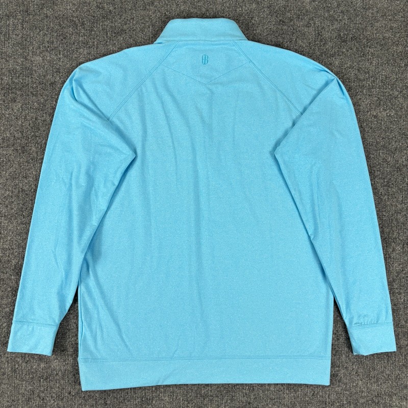 Holderness Bourne Dry Luxe Performance 1/4 Zip Pullover Size Medium Tailored Fit gallery
