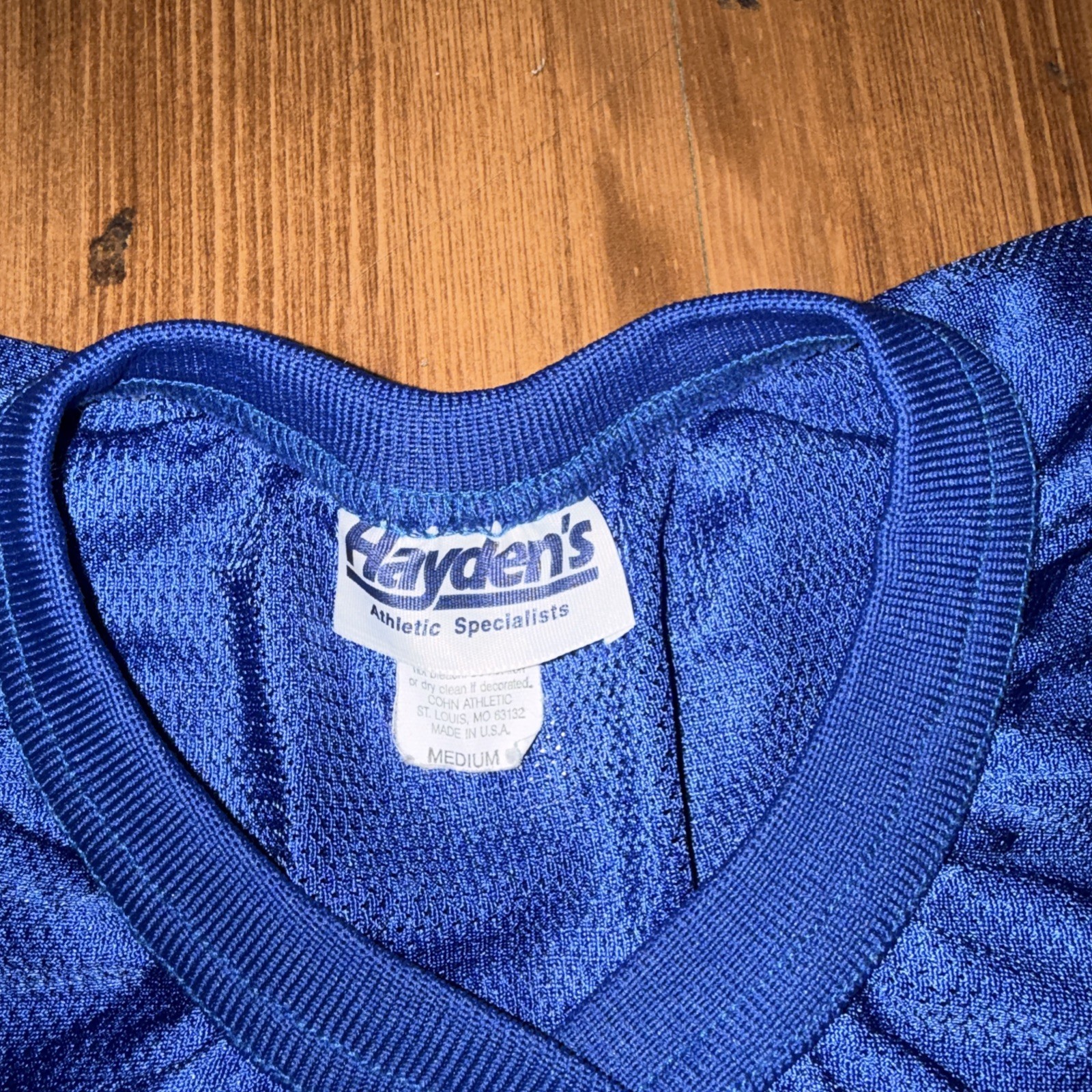 Vintage High School Football #47 Jersey 80s 70s Size Medium USA Made gallery
