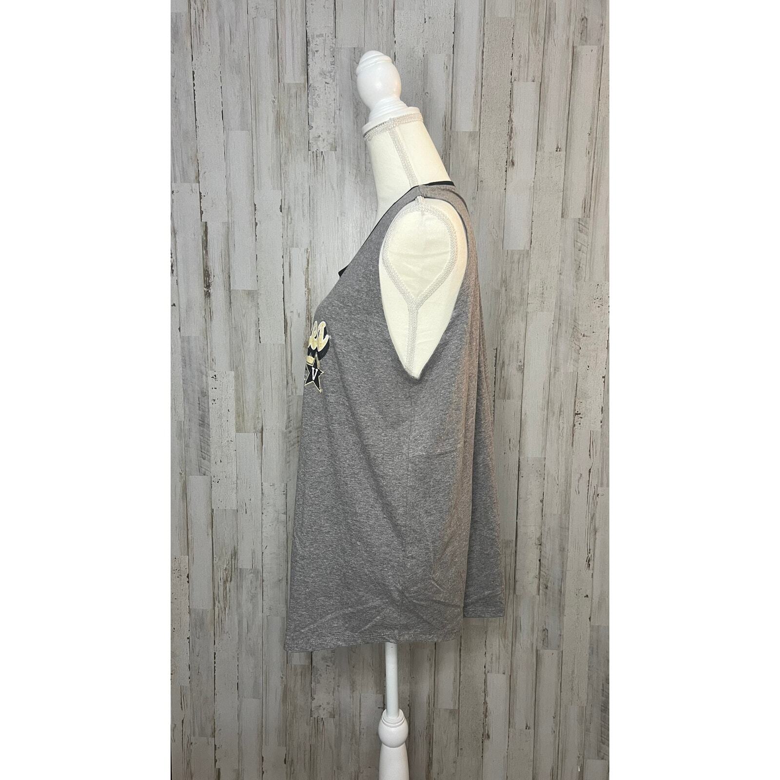 NWT Vanderbilt Commodores Men's Gray Sleeveless Tank Top Size XL gallery