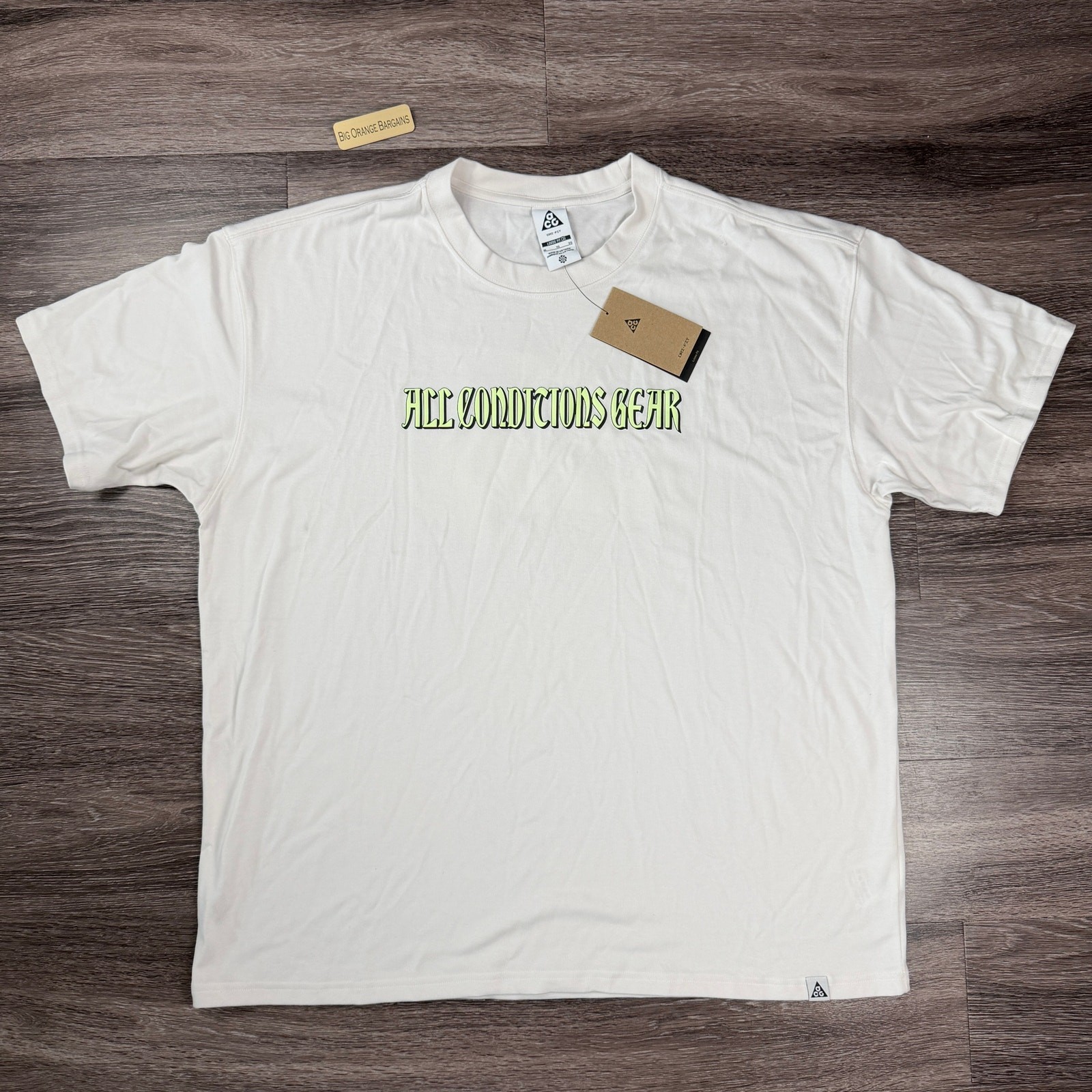 Nike ACG Dri-FIT ‘Iguana’ T-Shirt (Phantom Grey) Men’s XL HJ0884-030 NWT gallery