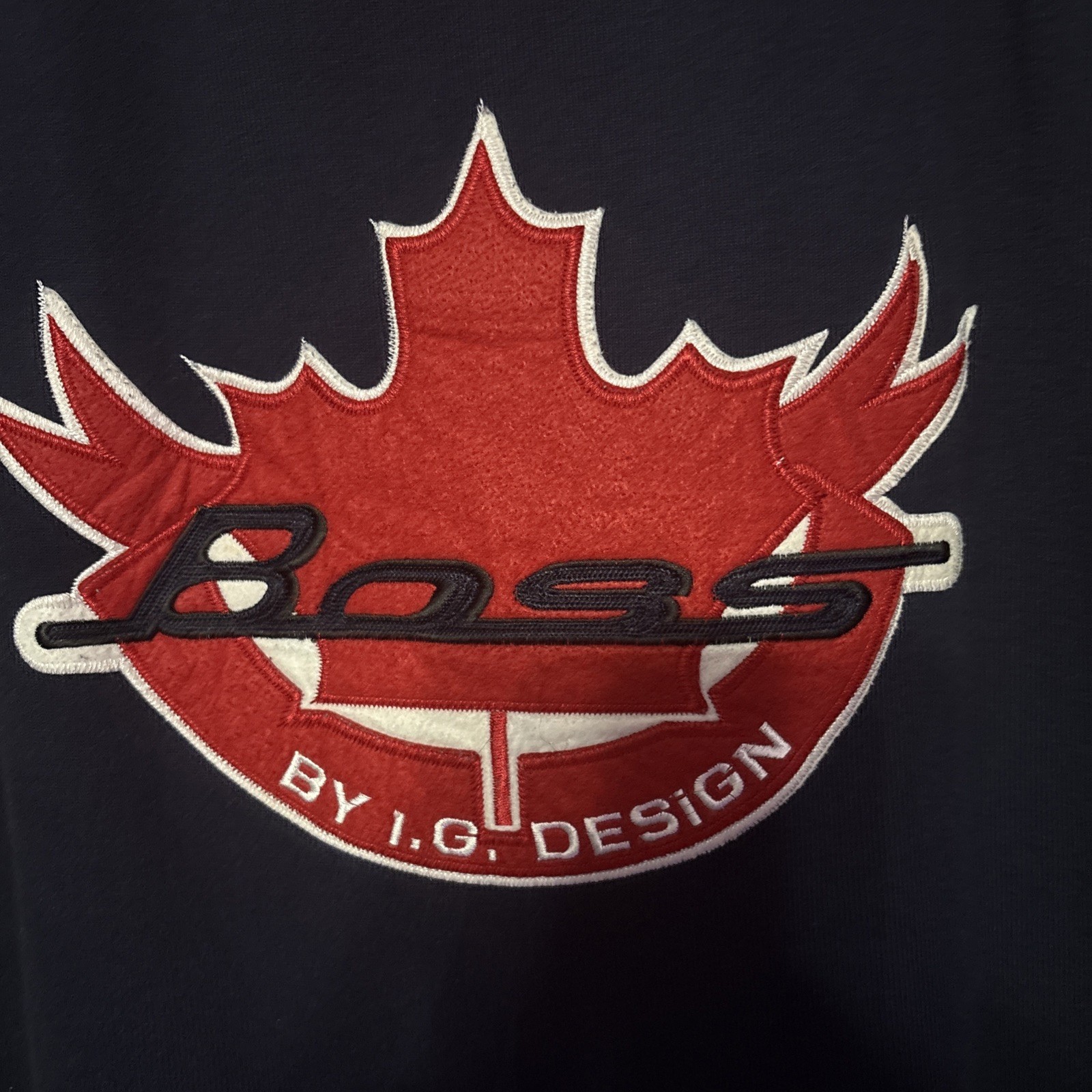 Boss By IG Design 90s Hockey Style Jersey Men’s 2XL gallery