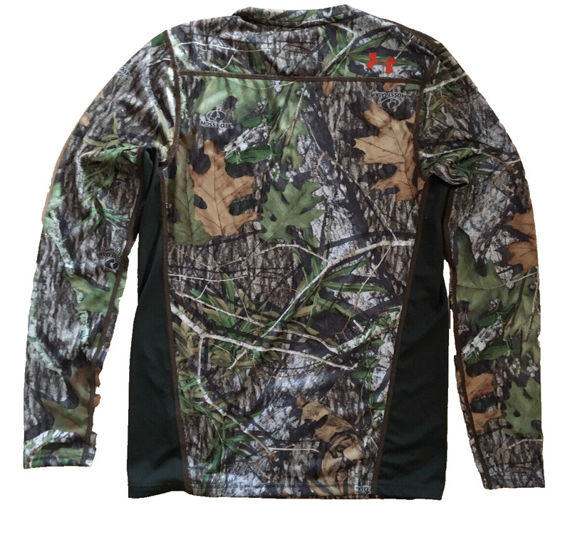 Under Armour Mossy Oak Scent Control Hunting Shirt NWT-Long Sleeve Size-S gallery