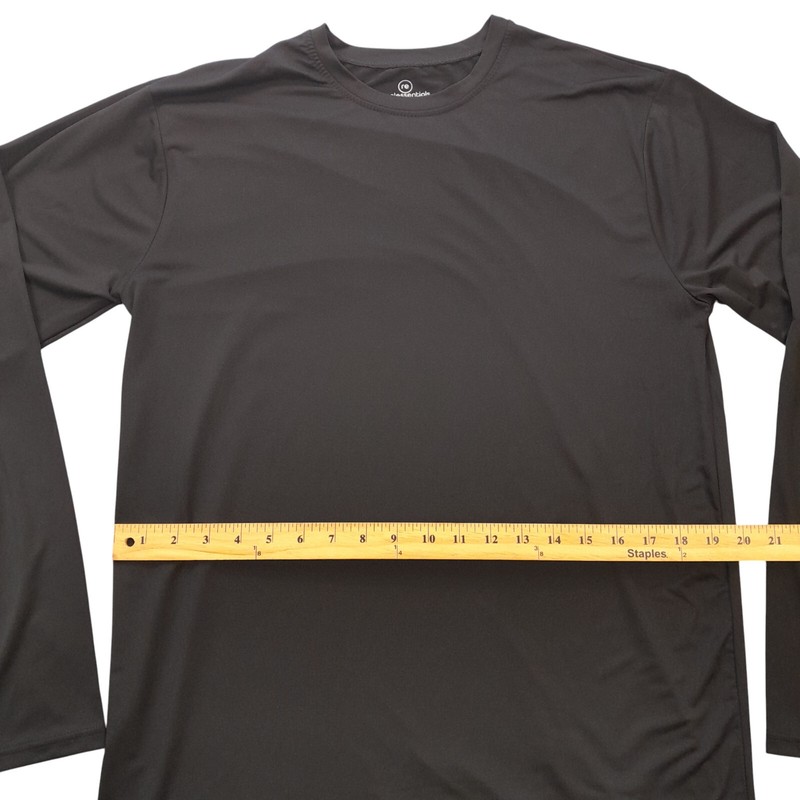Realessentials t-shir Men LABELED L-SHRUNK TO SMALL/ long sleeve/ black gallery