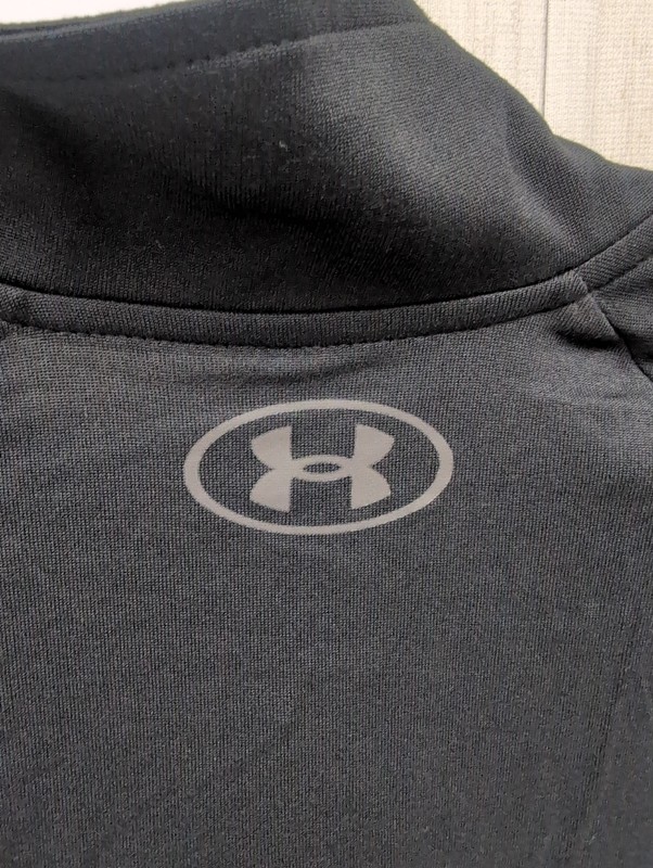 Men Under Armour Tech 2.0 1/2 Zip Sz Sm Black Long Sleeve Training Top BR0 gallery