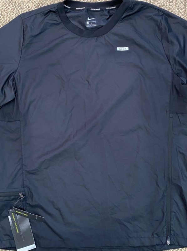 Nike Repel Running Shirt Pullover Top Long Sleeve Water Repellent 928423 Men's L gallery