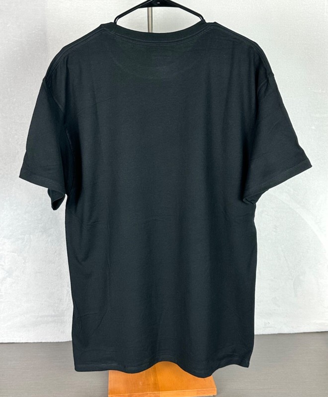Champion Men's Black Classic Graphic Logo T-Shirt Short Sleeve Large NWT gallery