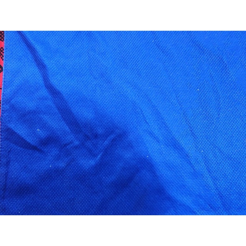Superman DC Comics Basketball Jersey Blue Red Mesh Tank Top Mens Large s15 gallery