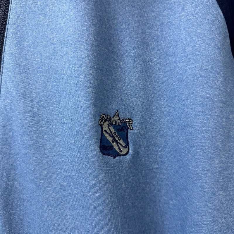 Zero Restriction 1/4 Zip Pullover Men's Size: XL Blue Golf Sweater Preppy gallery