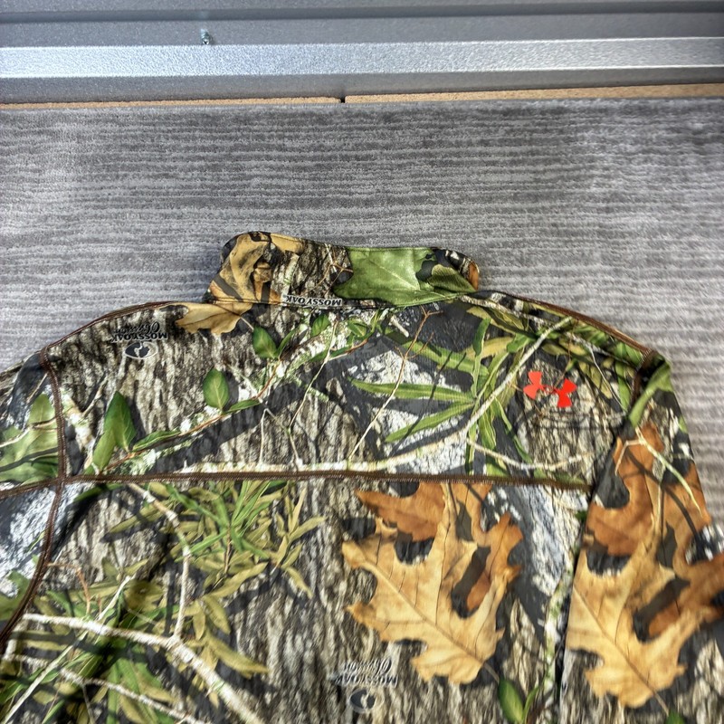 Under Armour Sweater Mens 3XL XXXL Scent Control Camo Hunting Heatgear gallery