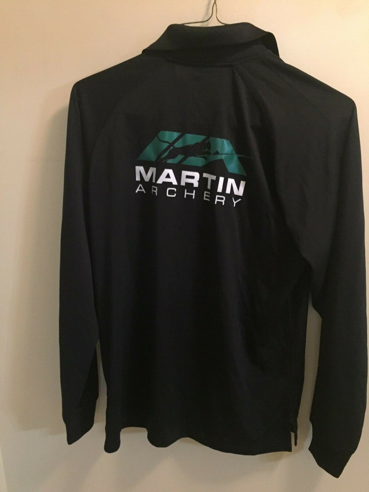 Cornerstone Martin Archery Polo Black Small or Medium you choose gallery