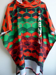 Adult Unisex Nike Kenya Running Hooded Loose Fit Poncho Shirt S/M NWT