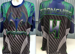 St. Louis Nighthawks Cuetopia Pool Room Hall Berserk XL Jersey Franchise