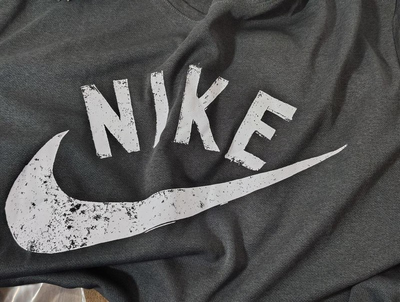 Nike Men Tall T-Shirt Athletic Logo Swoosh Active Run Dri Fit Upf 40+ L Tall gallery