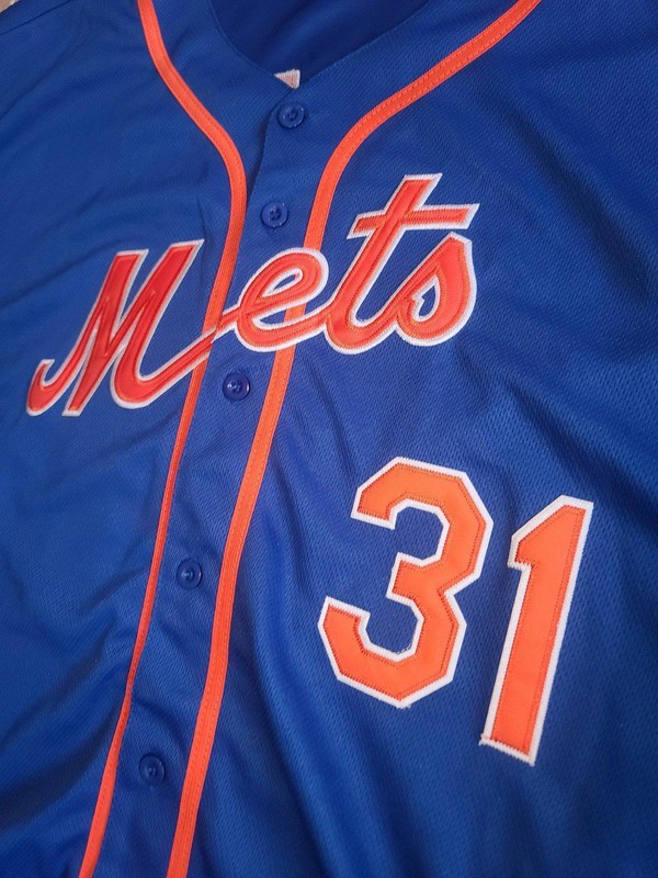 MIKE PIAZZA MAJESTIC COOL BASE NEW WITH TAGS XXL 2XL 3XL NEW YORK METS JERSEY MR gallery