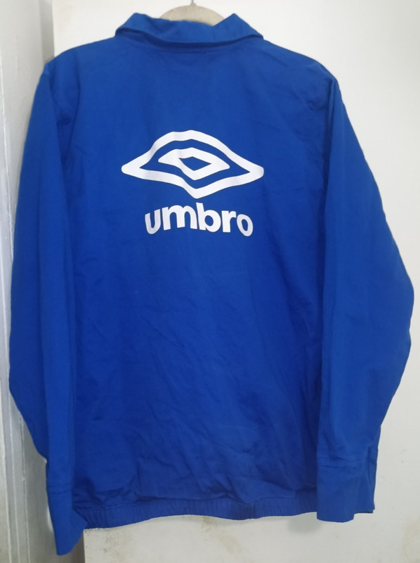 Umbro Vhtf Drill Top Made In England Vintage Men Rare Model Limited Edition Sz L gallery