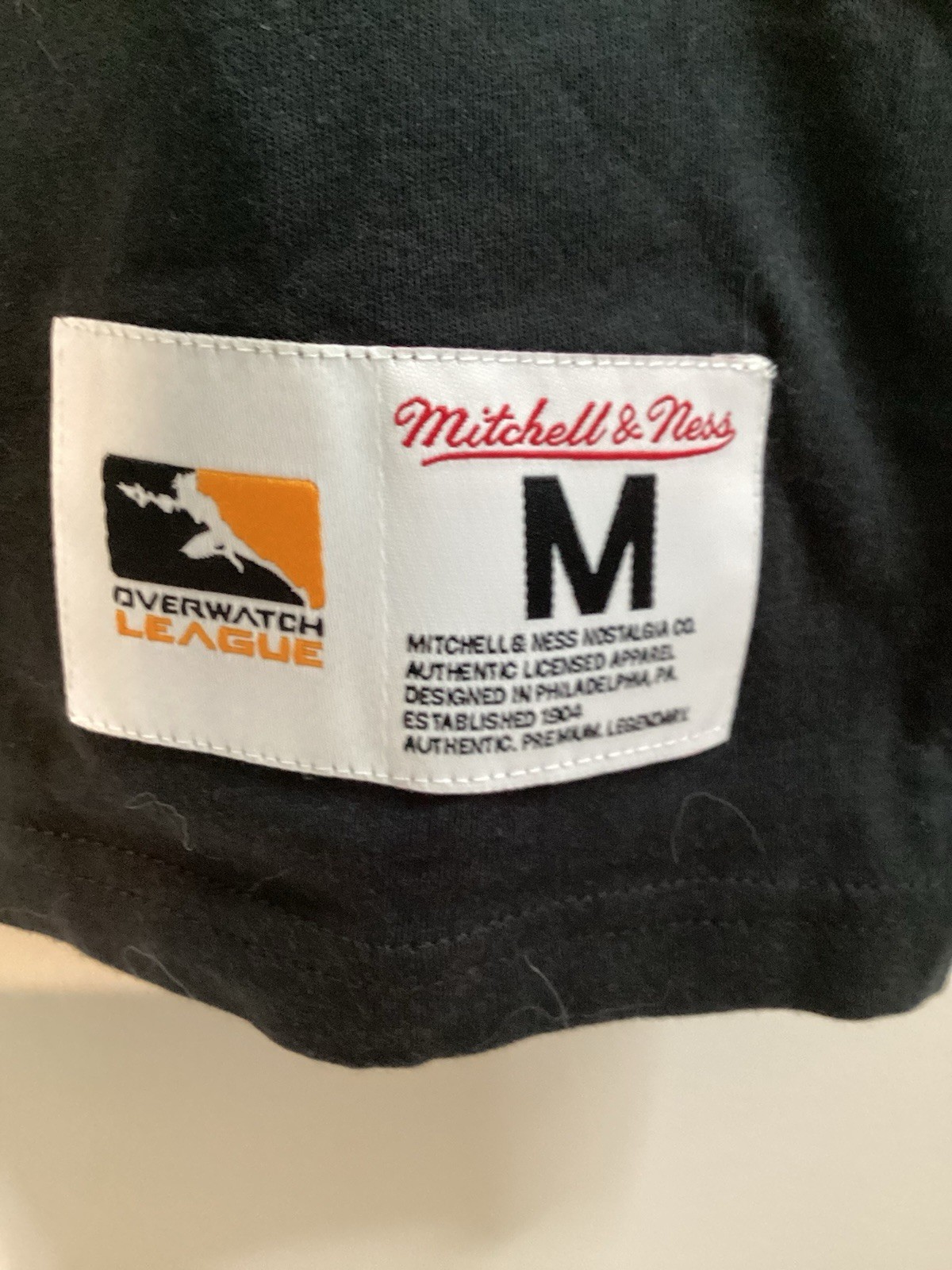 Mitchell and Ness Chengdu Hunters Overwatch League Jersey Adult M Medium NWT gallery