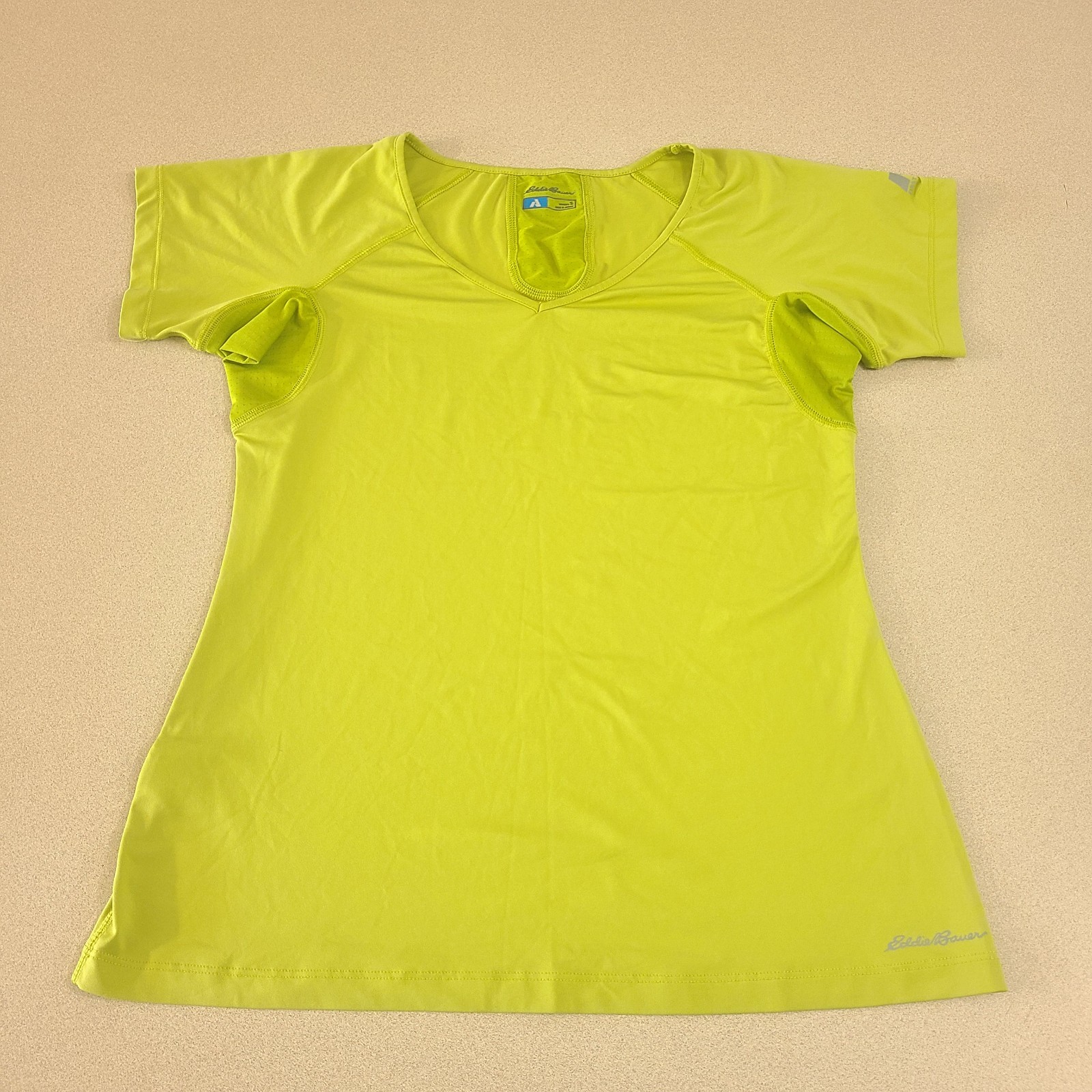 Eddie Bauer Freecool Pro First Ascent Size Small Short Sleeve Athletic Top /A2 gallery