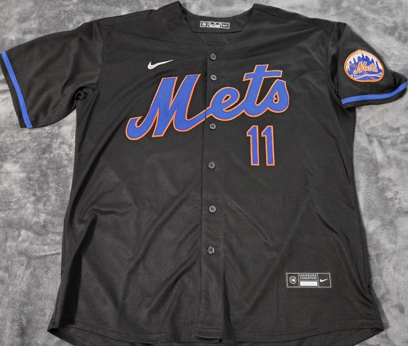 Clearance Read Discription Medium Bo Bichette New York Mets Stitched Jersey 11 gallery