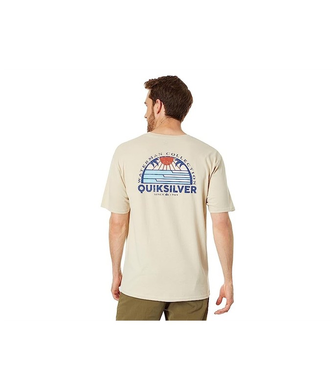 Quiksilver Mens Waterman Graphic T-Shirt, ltbeige, 2XL gallery