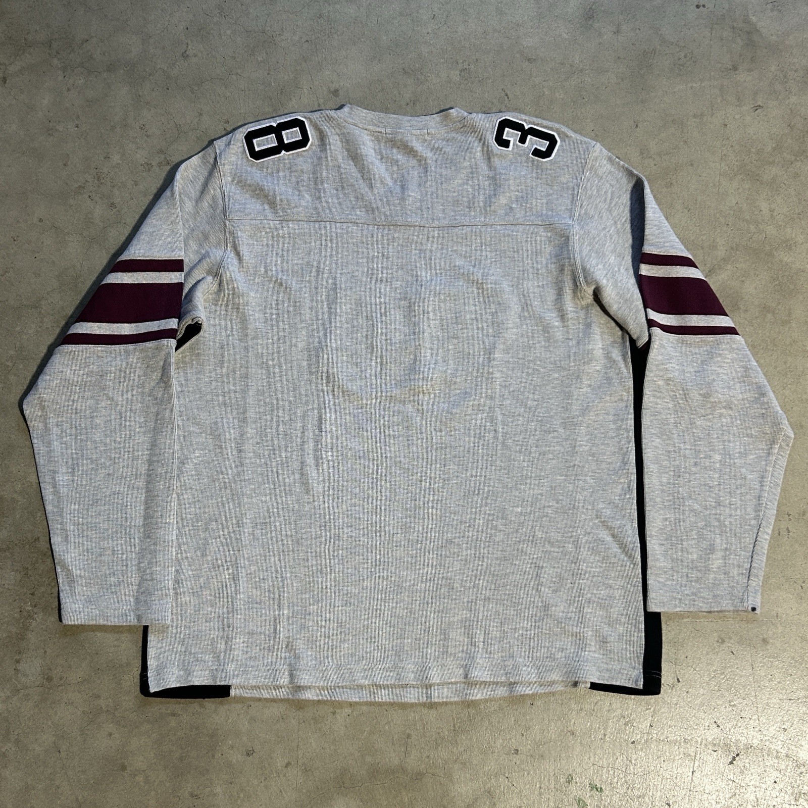 Marithe + Francois Girbaud Embroidered Logo Heavyweight Cotton Hockey Jersey 2XL gallery