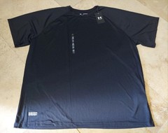 NWT UNDER ARMOUR PERFORMANCE MENS TACTICAL FITNESS SHIRT BLACK SZ 4X 4XL XXXXL