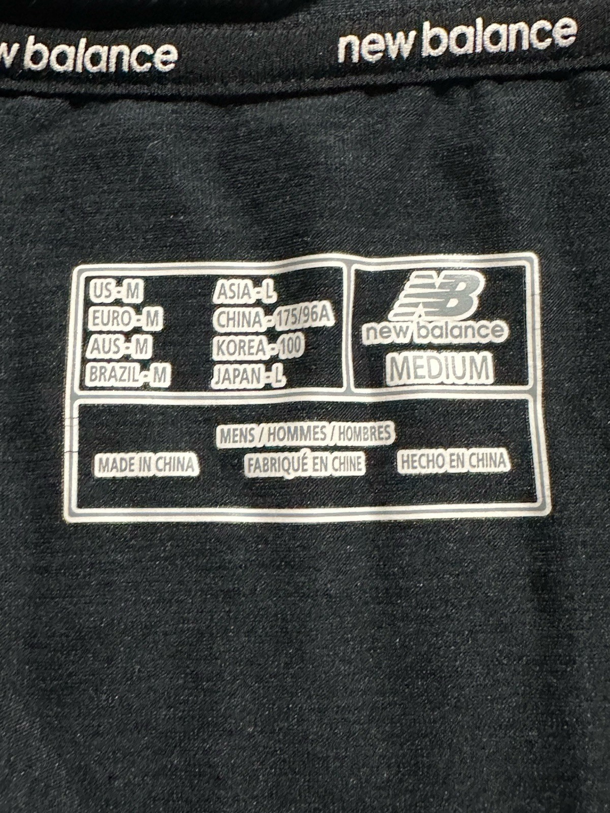 New Balance Boston Marathon 2017 3/4 Zip Jacket, Missing Back Strip gallery