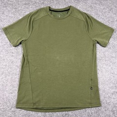 On Running Focus-T Shirt Mens Small Green Athletic Performance Training Tee