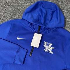 Nike Kentucky Wildcats Sideline Premium 1/4 Zip Hoodie Mens Large NWT
