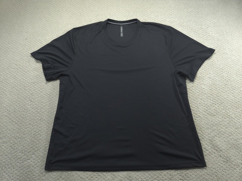 Ten Thousand Shirt Mens XXL Black Versatile Technical Training Tee Gym TTKT012V2