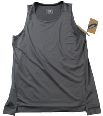 ASICS Mixed Media Tank Top Mens Small Gray Reflective Running ACTV3234MS5 1503