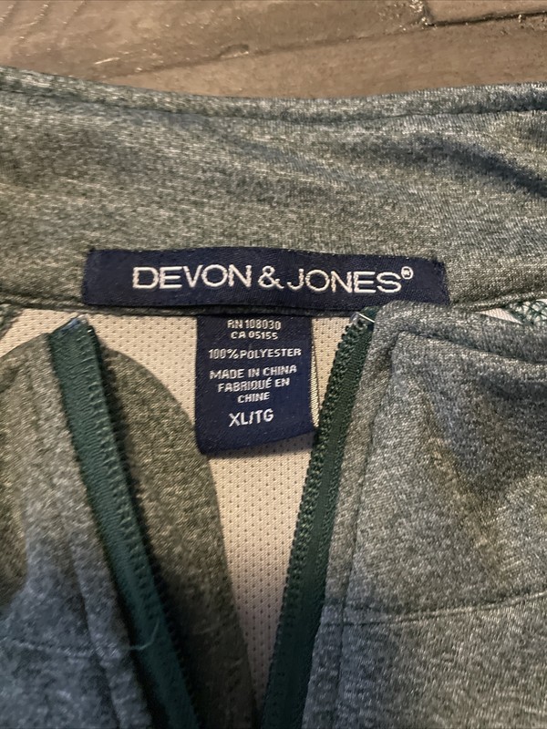 Devon & Jones Golf Pullover York College Spartans XL 1/4 Zip gallery