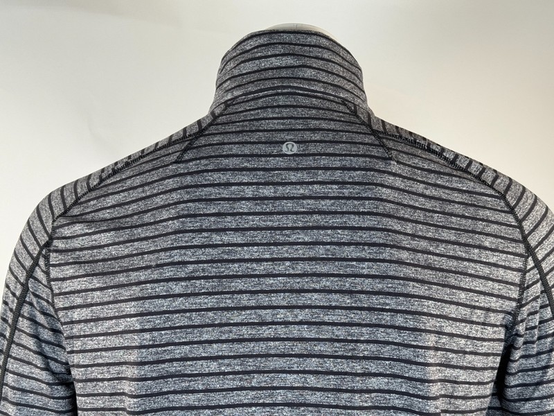 Lululemon Surge Warm 1/2 Zip Pullover Mens L? EUC Stretch Rulu Long Sleeve Gray gallery