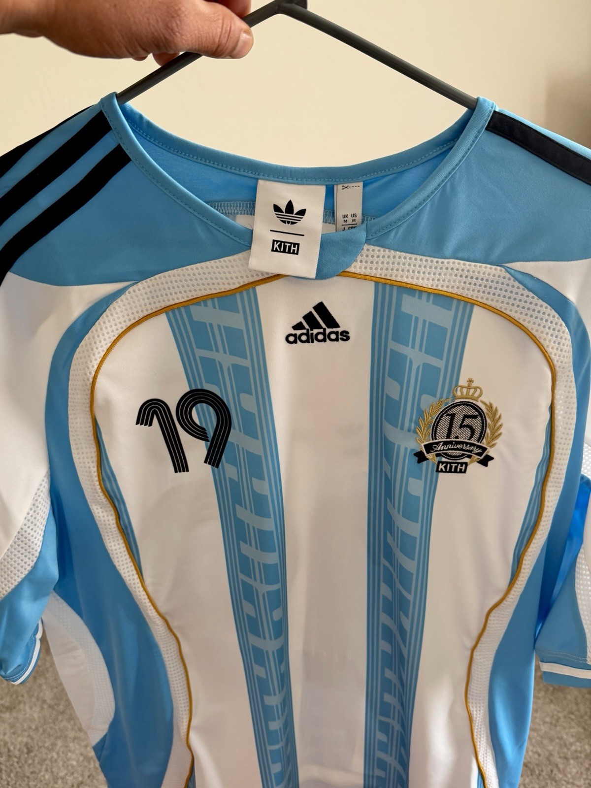 Kith x Adidas Football Messi Jersey Size Medium gallery