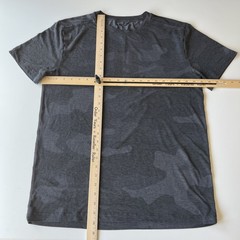 Nobull T-Shirt Men’s Large Gray Camo Performance Training Tee Athletic