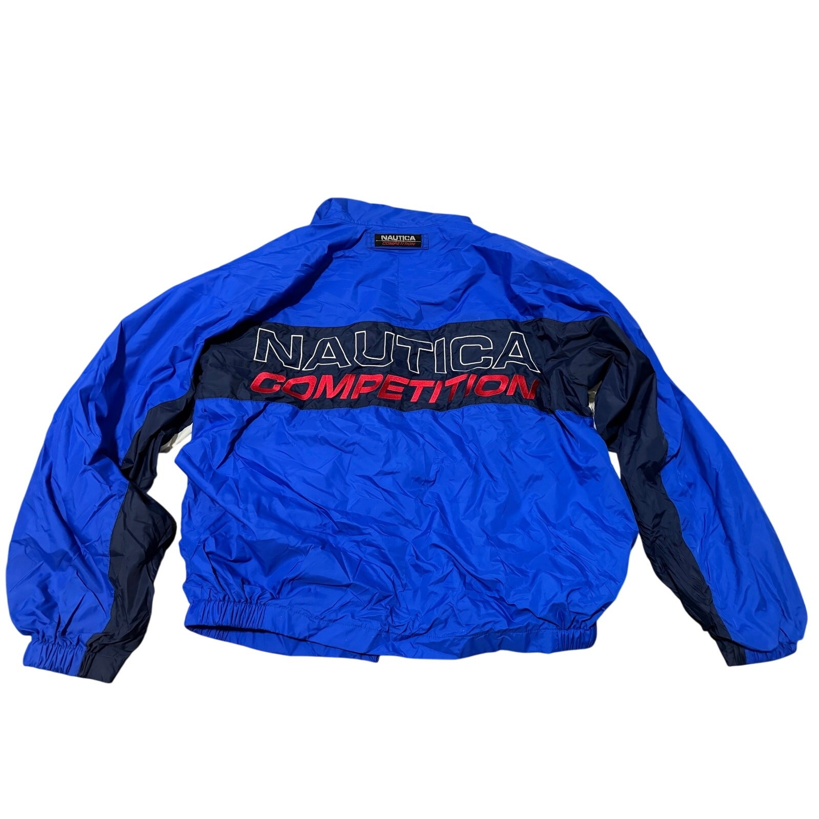 Vintage Nautica Competition Blue Windbreaker Track Suit Set gallery