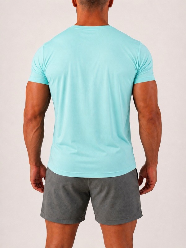 Active Health Labs Titan Elite Men's Polyester Tee Moisture Wicking Crew gallery