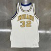 Vintage 80s Sand Knit Madalist Indians 32 Size 40 Made In USA Basketball Jersey gallery