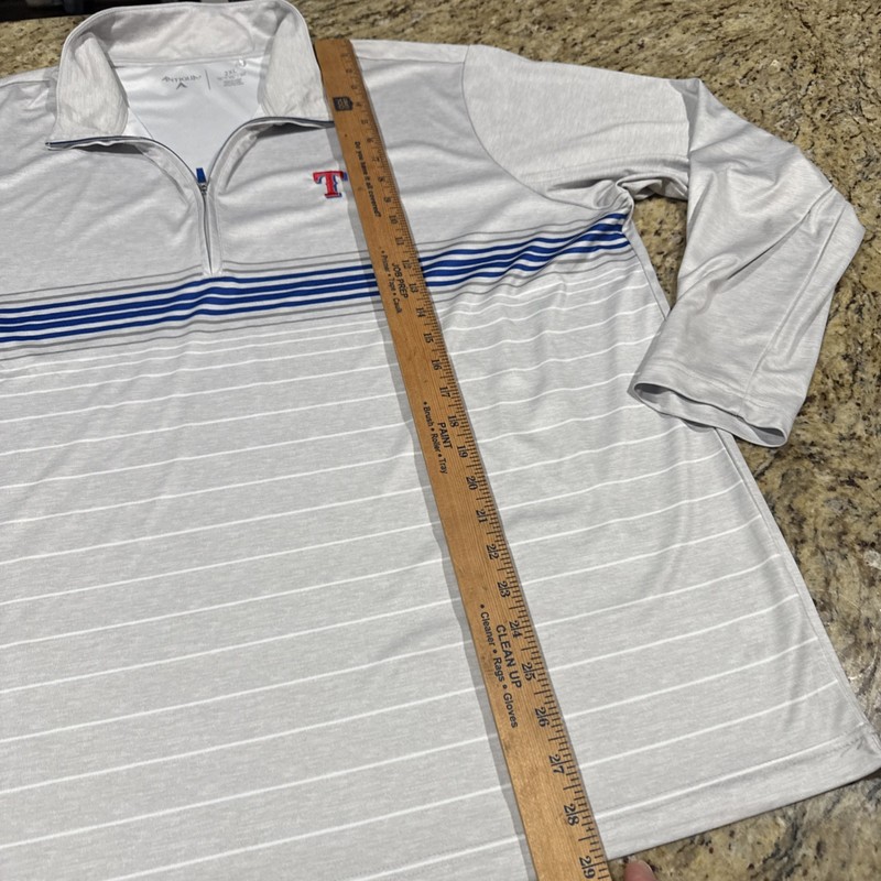 Antigua Texas Rangers Pullover Lightweight Men’s 2XL Long Sleeve Nice Cpix gallery
