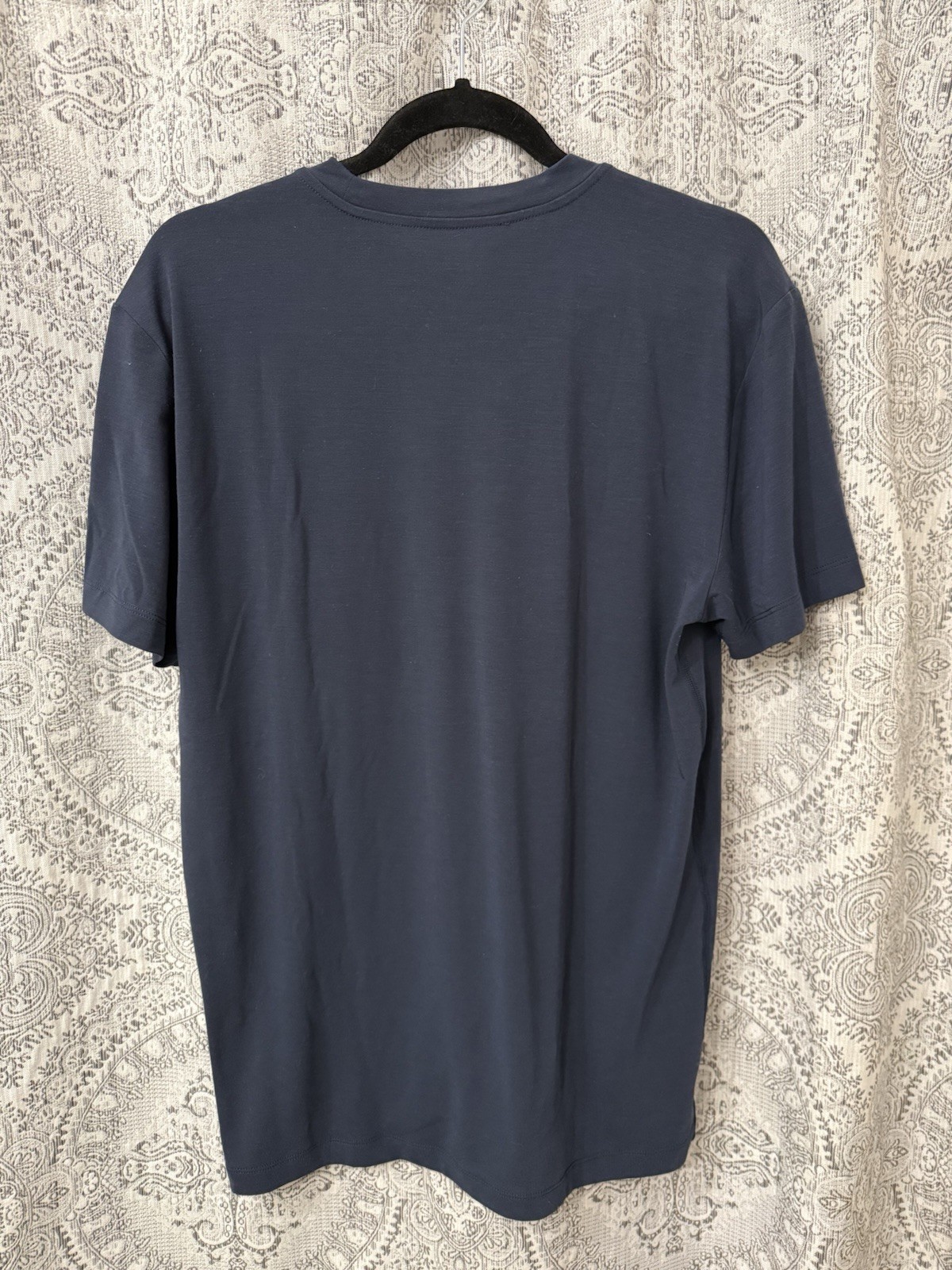 NOBULL Men's Medium T-Shirt Navy Blue Print Workout CrossFit Gym Training gallery